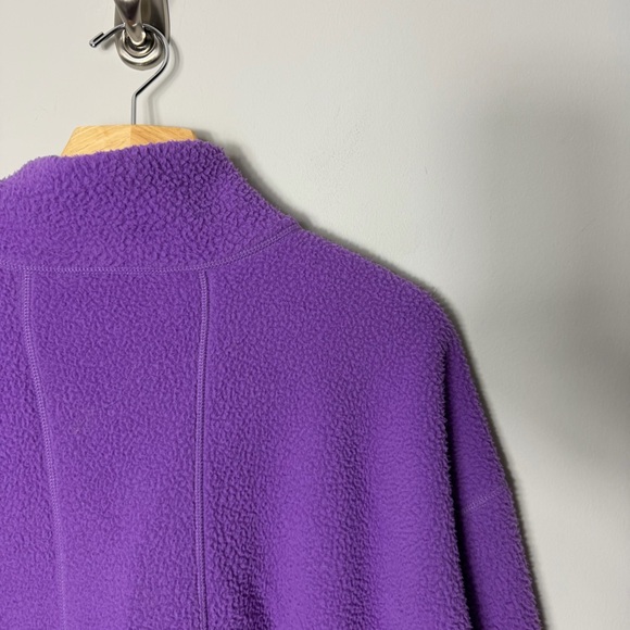 Free People FP Movement Hit the Slopes Fleece Quarter Zip Pullover Jacket XL *A - Picture 9 of 10